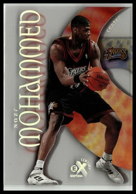 1998-99 SkyBox E-X Century #67 Nazr Mohammed - Image 1 of 2