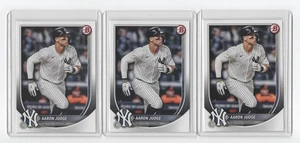 Aaron Judge 2025 Bowman #99 3 card lot w/sleeve - Picture 1 of 4
