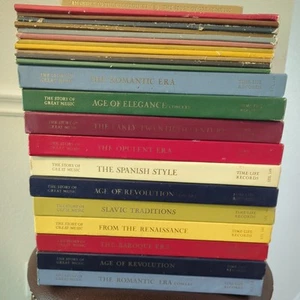 1967 Time Life THE STORY OF GREAT MUSIC Vinyl LP Records 11 Box Set with Books! - Picture 1 of 7