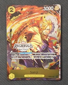 One Piece Card Game - Sanji (OP03-102) - Regional Promo ENG - Picture 1 of 1