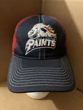 Vintage Chillicothe Paints Zephyr Hat Frontier League Baseball Med Large