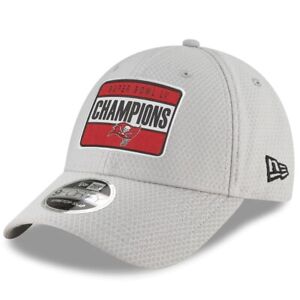 Tampa Bay Buccaneers Hat Cap New Era Super Bowl Champions Snapback 9FORTY Gray