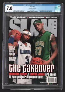 Revista Lebron James SLAM #62 agosto 2002 quiosco CGC 7,0 LEER Telfair - Imagen 1 de 2