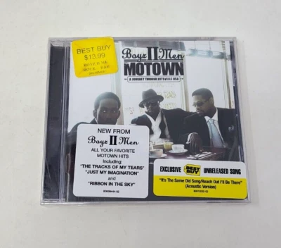 Boyz II Men Motown A Journey Through Hitsville USA Best Buy CD SEALED Foto 1 de 4