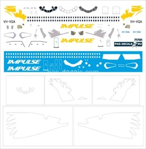 PAS-Decals 1/144 Boeing B-717 - Impulse Airlines - Laser Decal - Bild 1 von 1