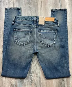 Jeans Big Star The Legendary Blue - Alex Mid Rise skinny W 24 nuovi con etichette nuovi con etichette - Foto 1 di 9