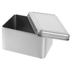  Frosted Tinplate Box Tea Packaging Containers Empty Storage Tins