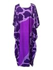 Holiday Top Plus Size Kaftan Tunic Dress Poncho Free Size Fits 1416182022