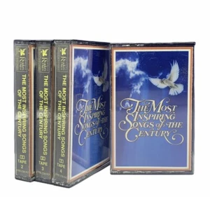 Cassette mixed lot 4 vtg Most inspiring songs of Century readers digest 1991 set - Picture 1 of 6