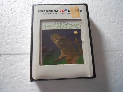 Stroke of Genius CHARLIE BYRD The Great Byrd 4-TRACK TAPE CARTRIDGE *SEALED* - Image 1 of 4