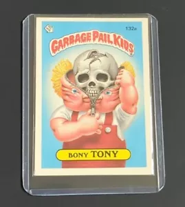 1986 Garbage Pail Kids Bony Tony #132a - Series 4 - Picture 1 of 4