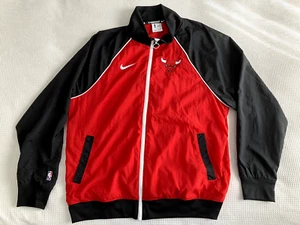 Chicago Bulls 75th Anniversary Courtside Nike NBA Tracksuit XL Black/Red/White - Picture 1 of 8
