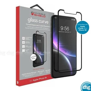ZAGG InvisibleShield Glass Curve Screen Protector for Apple iPhone 11 / XR Black - Picture 1 of 4