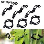 Extra Strong Gripping Force X Clips 50/100pcs Black Fix Vines Reusable