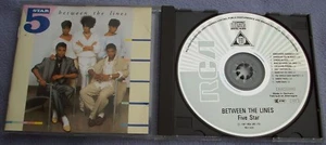 FIVE STAR Between The Lines GERMANY SILVER SWIRL 1st NO IFPI CODE Hi NRG SYNTH - Picture 1 of 1