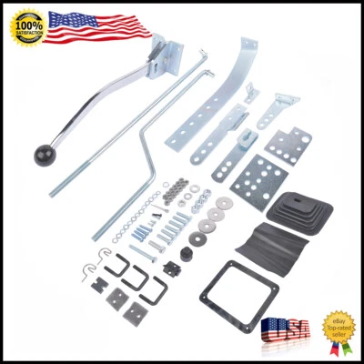 Kit de conversión de palanca de cambios de piso automática universal 7668 para C4 C6 350 400 5,0 5,7 Foto 1 de 4