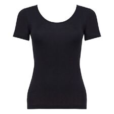 PLAYTEX COTTON LIBERTY - T-SHIRT MANCHES COURTES - NOIR - TAILLE 40 ( FRANCE )