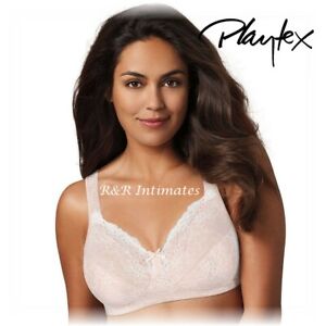 Playtex 18 Hour Perfect Lift Lace Wire-Free Bra , Vintage Pink, #E515, 36D