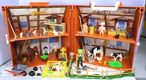 PLAYMOBIL aus 4142 Mein Mitnehm-Bauernhof viele Tiere 4 Figuren Zaun Zubehör - Bild 1 von 5