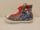 NEW! Kids CONVERSE ALL STAR DC COMICS SUPERMAN Sneakers - Shoe Size US 3 M