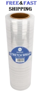 Plastikfolie Stretchfolie transparent für Umzug Versand Verpackung 18 Zoll x 1200 Fuß Rolle - Bild 1 von 7