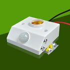 AC85-265V Automatic Human Body Infrared IR Sensor Lamp Holder LED Bulb Light ❤TH
