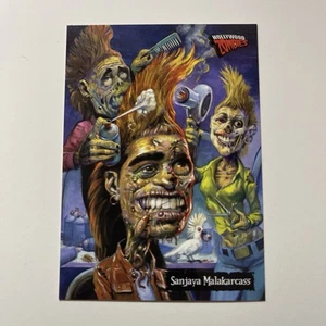 2007 Topps Hollywood Zombies Sanjaya Malakarcass Parody Card #51 - Picture 1 of 2