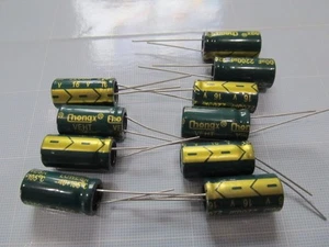 QTY10 2200uF 16V / 10 x 20mm / CHONGX Low ESR Electrolytic Capacitor / FAST SHIP - Picture 1 of 2
