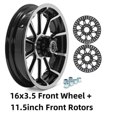16x3.5 Front Wheel Rim Rotors for Harley Touring Electra Glide Classic 2000-2008 - Изображение 1 из 4