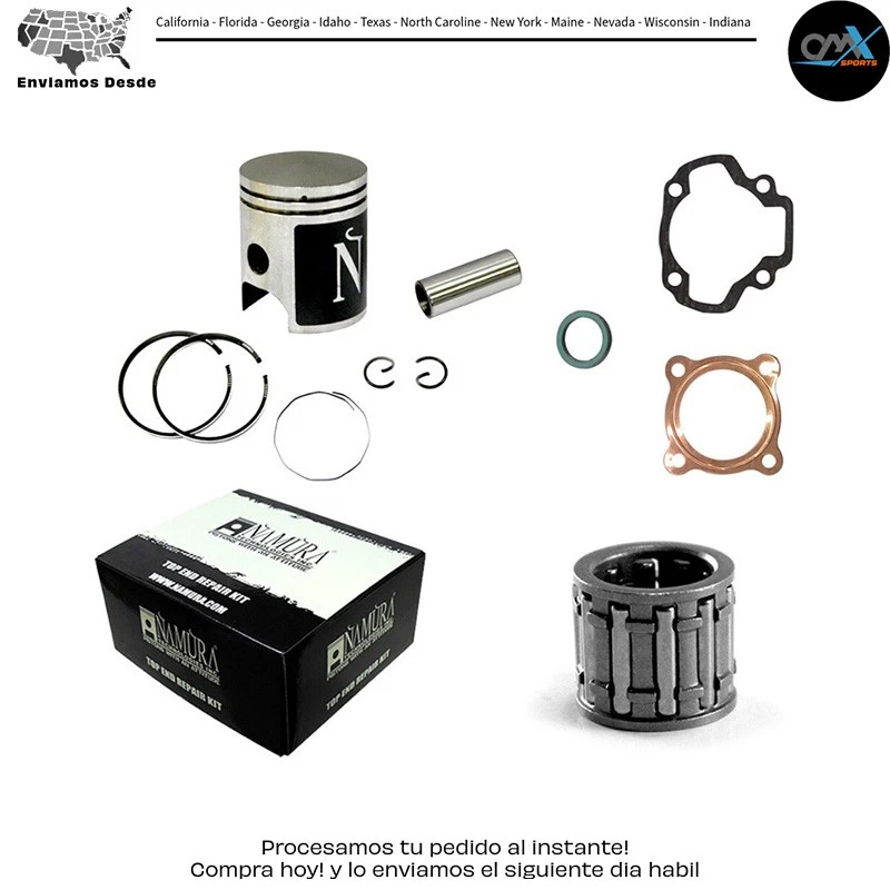 Extremo superior y pistón 39,96/STD 11:1 Yamaha PW 50 1990-2021 Foto 1 de 2