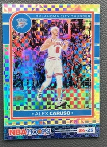 2024-25 Panini NBA Hoops Premium Checker Board Prizm #88 Alex Caruso OKC SP - Bild 1 von 2