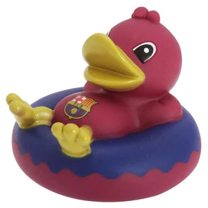 FC Barcelona Rubber Duck Dinghy Fun Gift Fan Kids Bath Beach Official Licensed - Picture 1 of 6