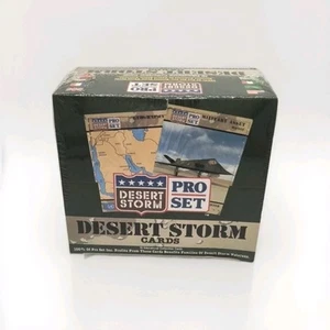 Pro Set 1991 - Desert Storm Military Trading Cards - New Unopened Sealed Vintage - Picture 1 of 7