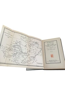 1922 Lakeside Classics John Long Voyages & Travels Canada Americana w/ Map VG - Picture 1 of 10