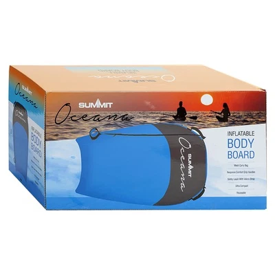 Inflatable Blue Single Bodyboard For One Person - Oceana - Image 1 of 4