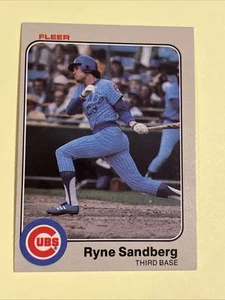 1983 Fleer Ryne Sandberg (RC) #507 - Foto 1 di 4