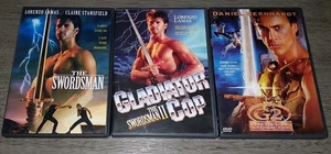 The Swordsman, Gladiator Cop: The Swordsman II & G2: Mortal Conquest DVDs - Picture 1 of 8