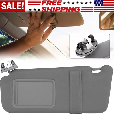 For Toyota Camry 2007-2011 Left Driver Side Sun Visor Sunshade W/Sunroof & Light Foto 1 de 4