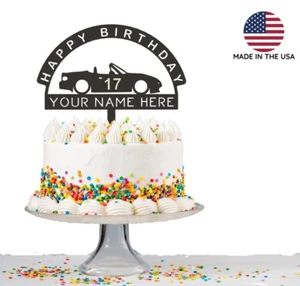 mazda Miata cake topper | Birthday cake topper| Personalized Cake Topper-C19 - Picture 1 of 4