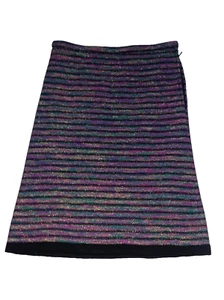 FALDA VINTAGE DE PUNTO LÚREX DE ORIGEN FRANCÉS - Imagen 1 de 3