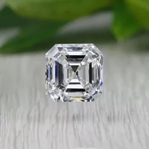 3.00 Ct F VS1 ASSCHER CUT IGI Certified Excellent CVD Lab Grown LOOSE Diamond - Picture 1 of 8
