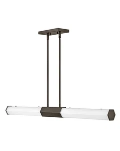 Hinkley Lighting 45035BX Facet - 48W LED Medium Linear Chandelier In Modern - Picture 1 of 4
