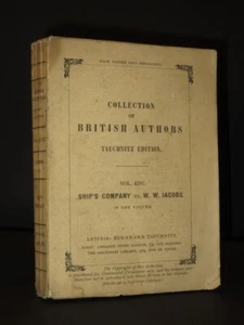 Ship's Company W.W. JACOBS 1911 1st Tauchnitz Edition No. 4297 - Picture 1 of 6
