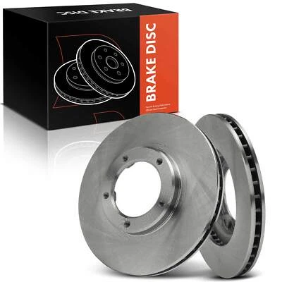 2x New Disc Brake Rotors for Toyota Tacoma 1995 1996 1997 1998 1999-2004 Front - Image 1 of 4