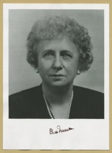 Bess Truman (1885-1982) - First lady degli Stati Uniti - Foto firmata - COA - Foto 1 di 1