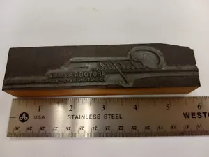 Vintage Letterpress Block / Cut (Kelsey , C&P) ( Robert Feller Photography ) - Picture 1 of 1