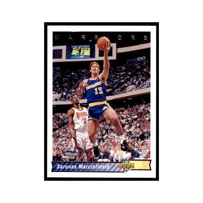 1992 Upper Deck Sarunas Marciulionis Basketball Cards #249 - Image 1 of 3