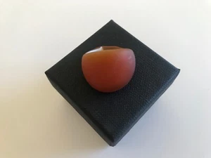 Murano Glas Ring original Muranoglas Milchglas Matt Schmuck Handarbeit Ø 17 Neu - Picture 1 of 8