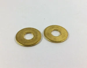 Messingwaschmaschine 5/16 Mitte 7/8 Außendurchmesser 2er Pack s1286 - Bild 1 von 2