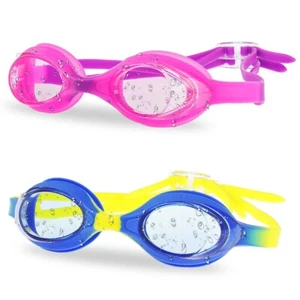 AU Kids Anti-Fog Swimming Goggles Pool Swim Glasses For Children Boys Girls Swim - Picture 1 of 14